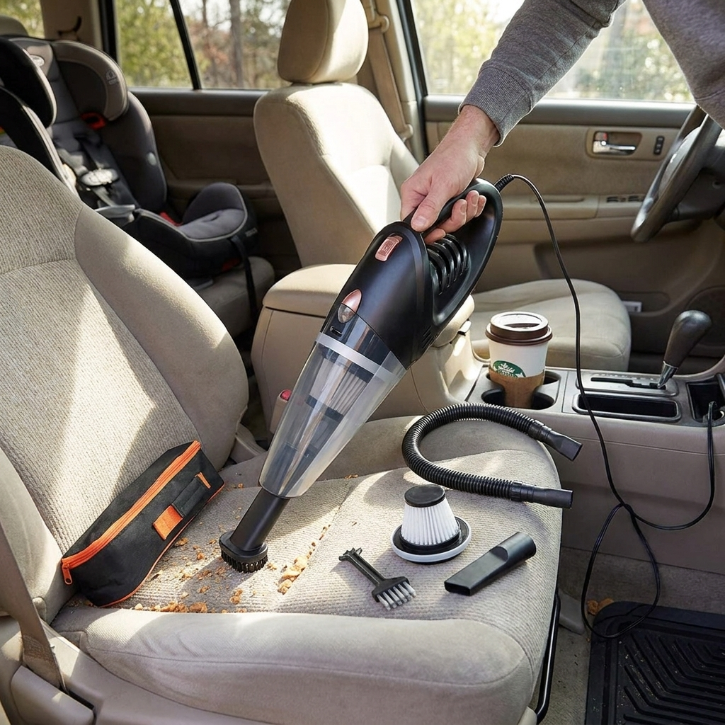 Portable Car Vacuum Cleaner lifestyle