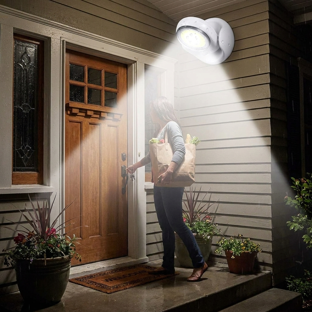 Motion-Activated LED Lamp lifestyle