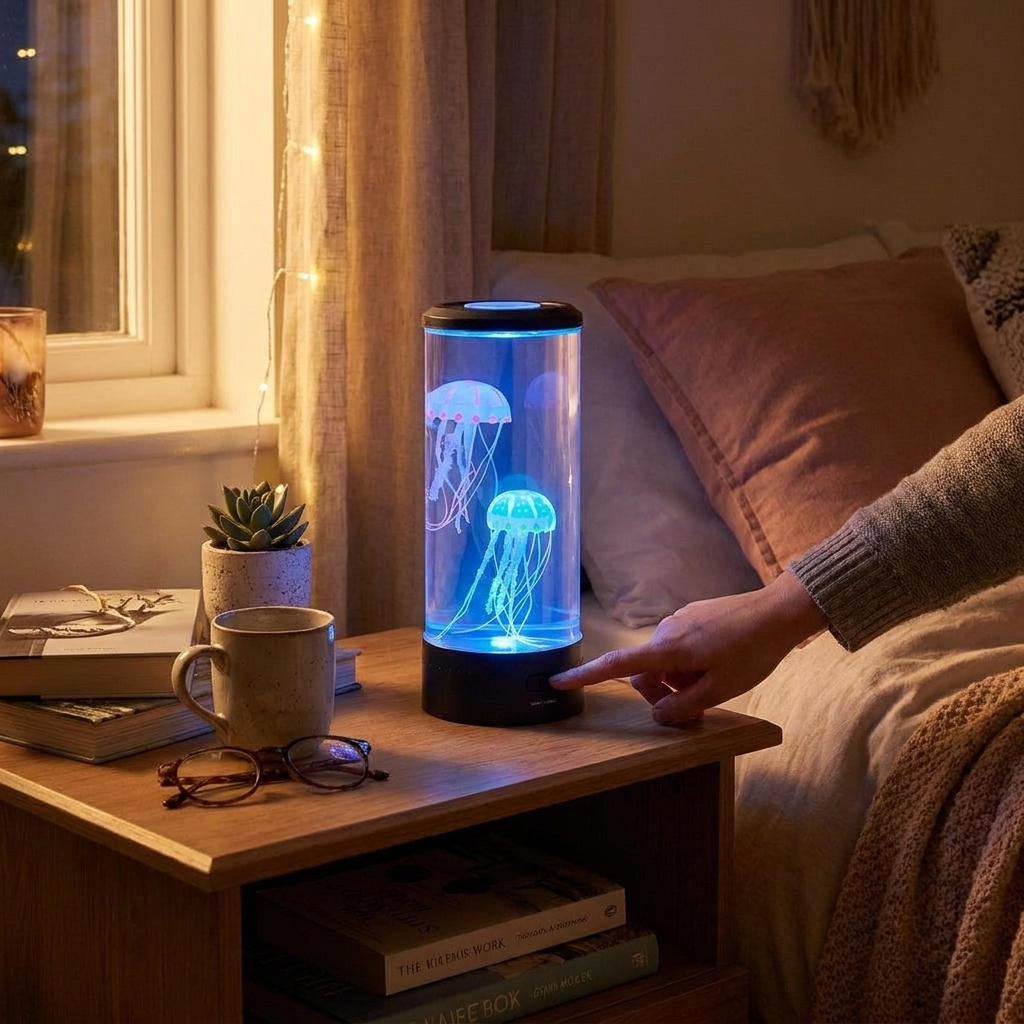 Jellyfish lamp lifestyle
