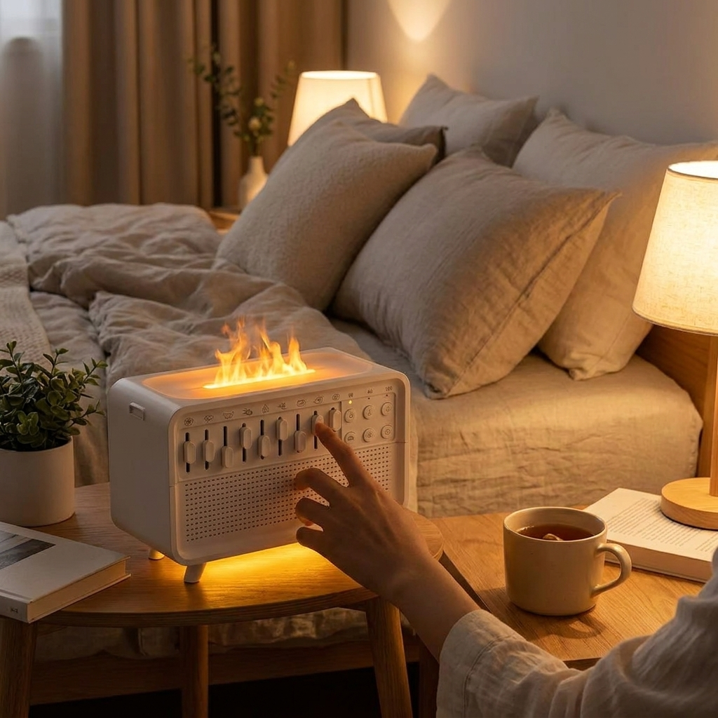 White Noise Machine lifestyle
