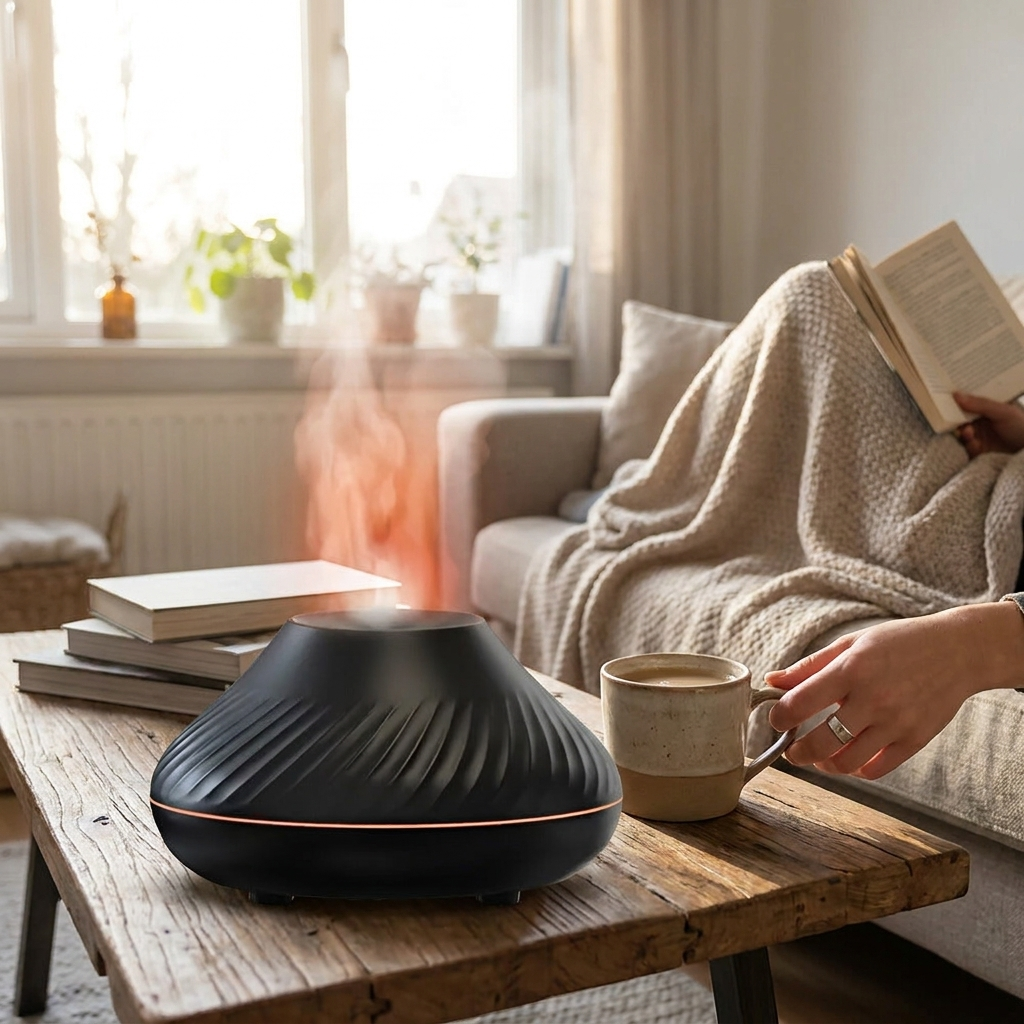 Premium Ultrasonic Aroma Diffuser lifestyle