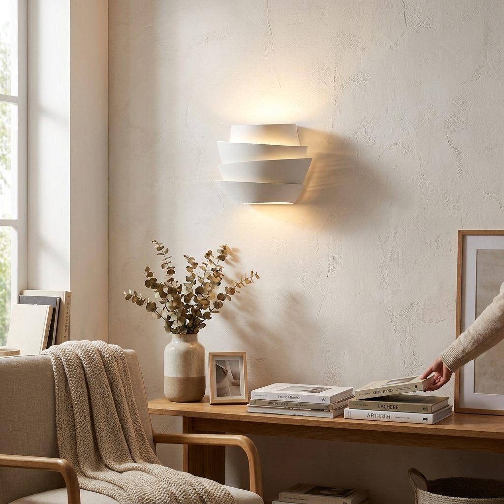 Modern Scandinavian wall lamp lifestyle