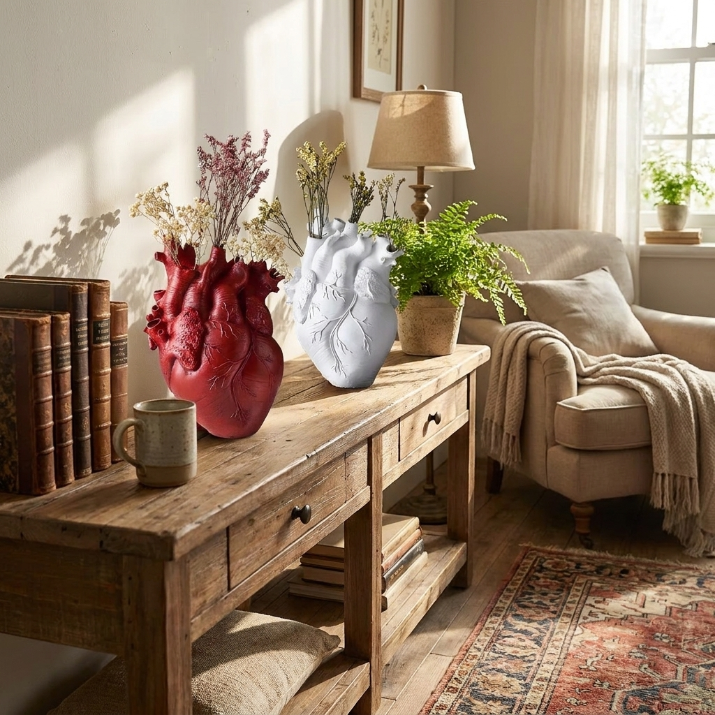 Bamboo Wood Vase lifestyle