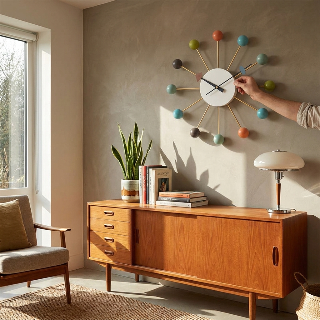 Decorative Large Silent Wall Clock lifestyle