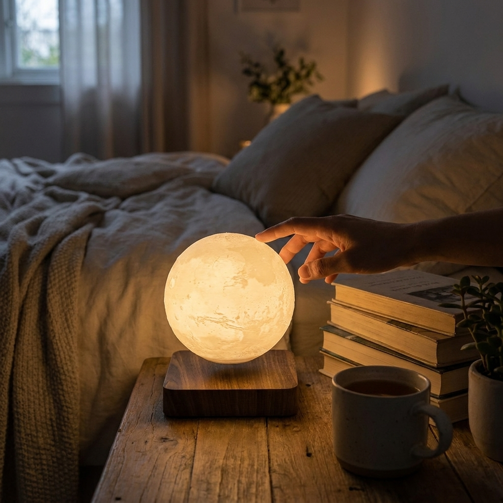 Floating Moon Lamp lifestyle