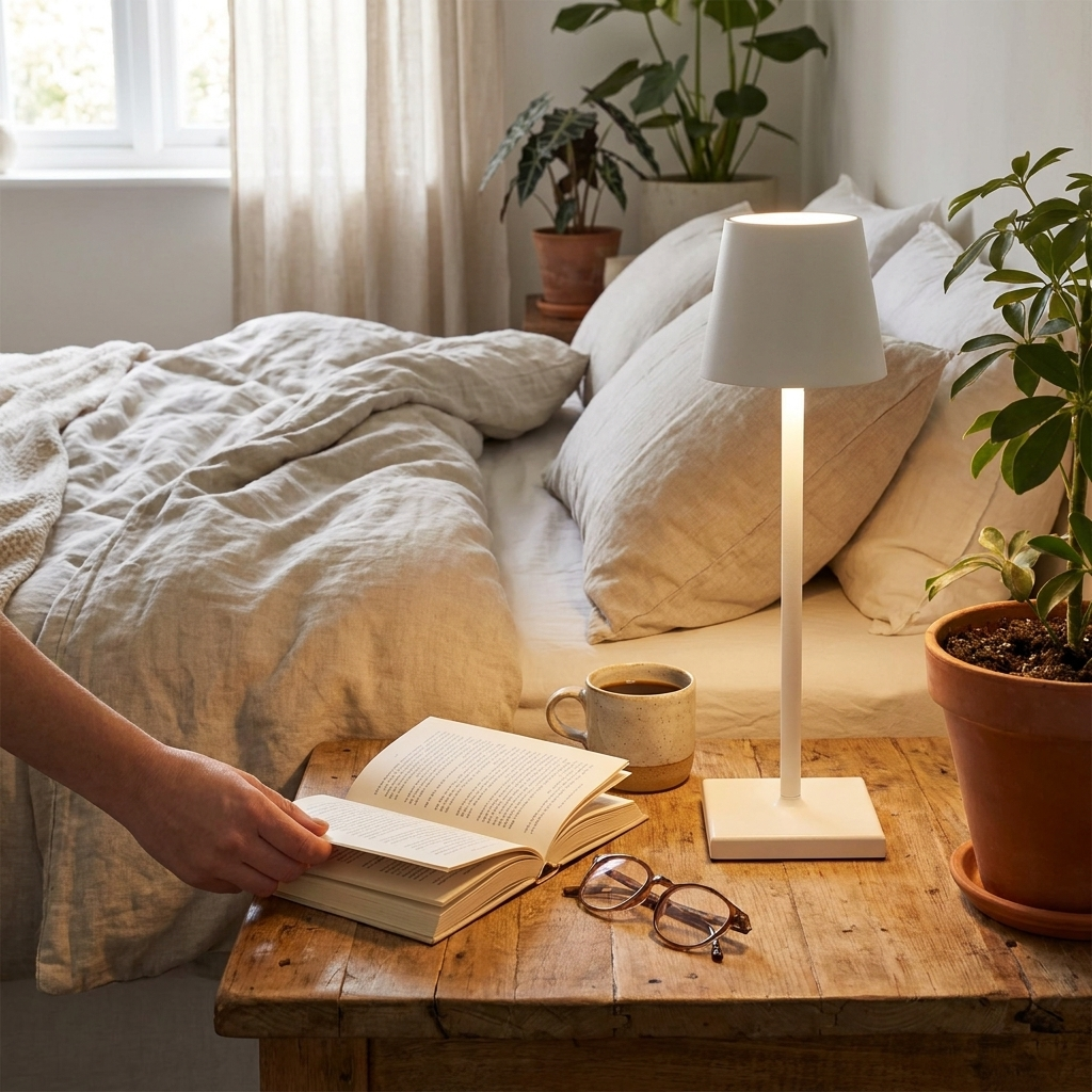 Contemporary Cordless Table Lamp lifestyle