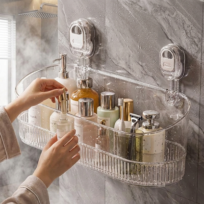 Sollievo Multipurpose Suction Cup Storage Rack lifestyle