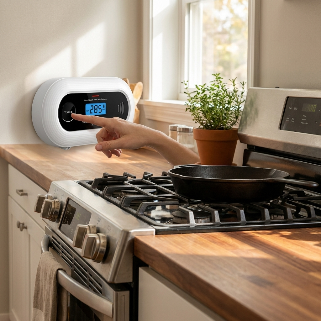 Sollievo Carbon Monoxide Detector lifestyle