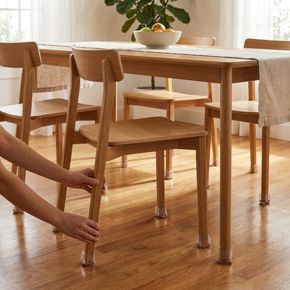 Sollievo Square Chair Leg Floor Protectors lifestyle