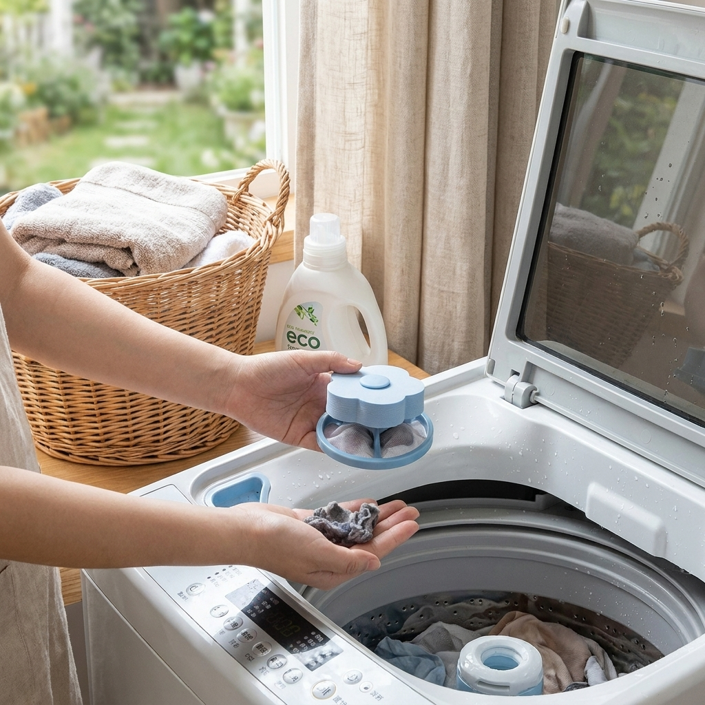 Sollievo Laundry Lint and Fur Remover lifestyle
