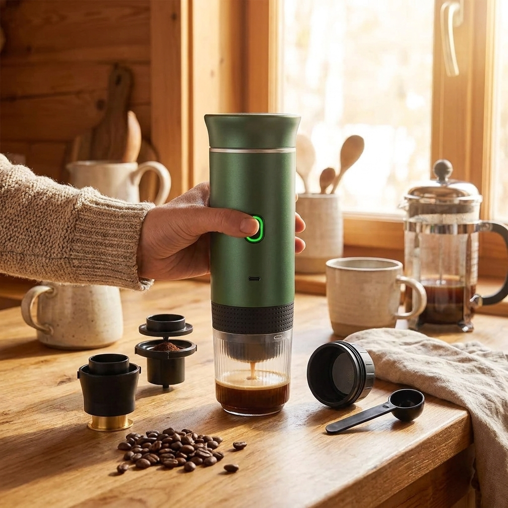 Portable Espresso Maker lifestyle