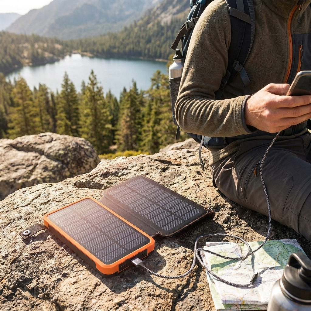 26800mAh Solar Power Bank lifestyle