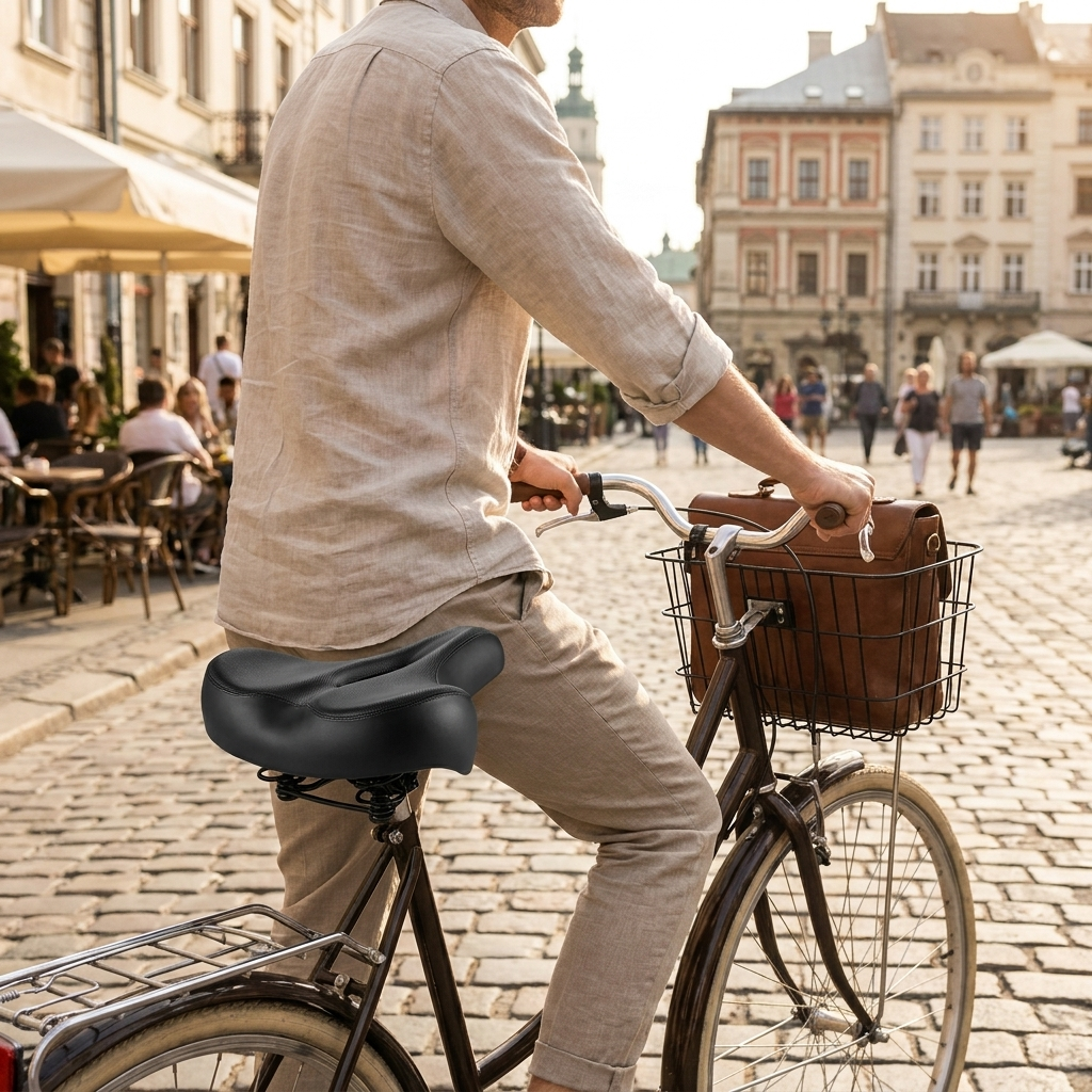 Comfortable Bike Saddle for Long Rides lifestyle
