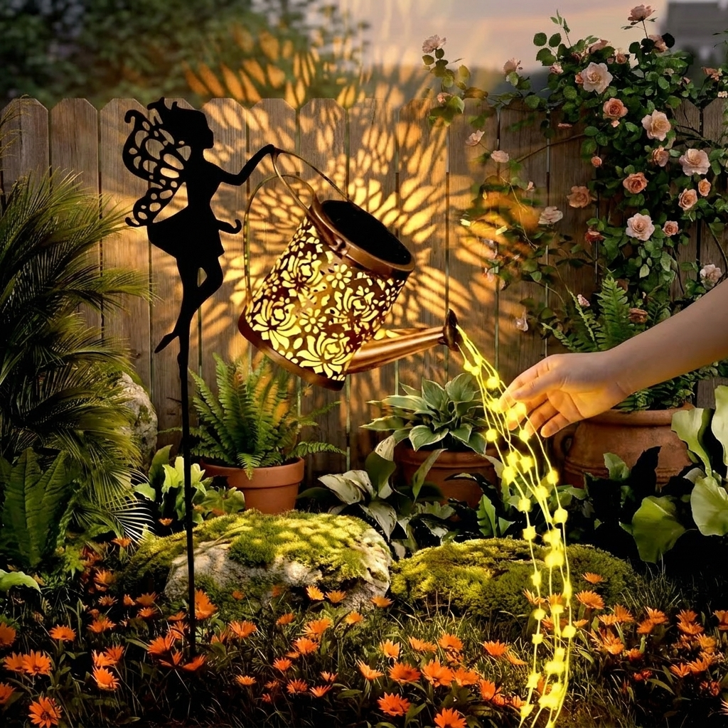 Sollievo Solar Fairy Garden Lamp lifestyle