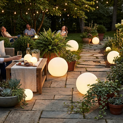 Sollievo 16-Color LED Globe Light lifestyle