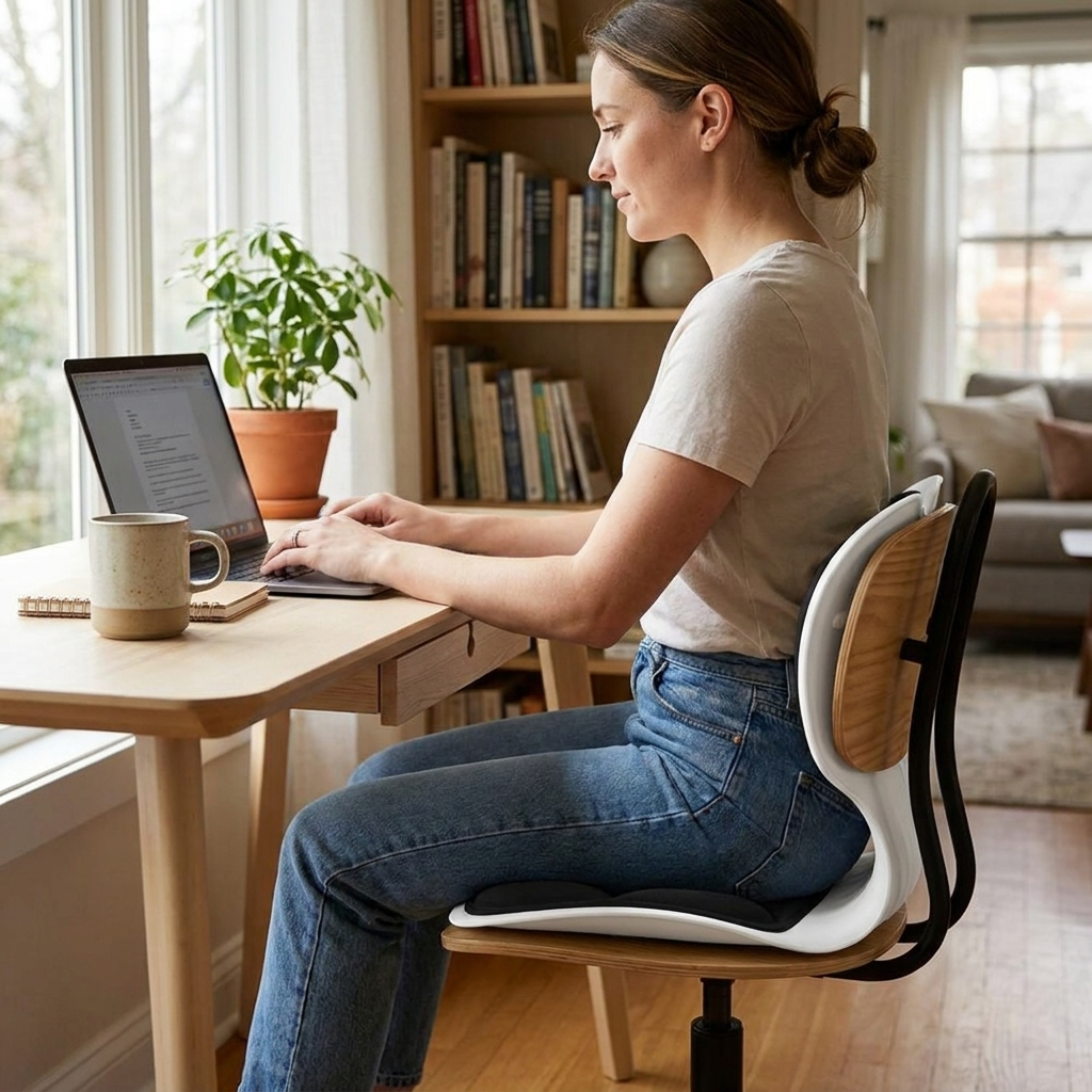 Sollievo Ergonomic Back Support Cushion lifestyle