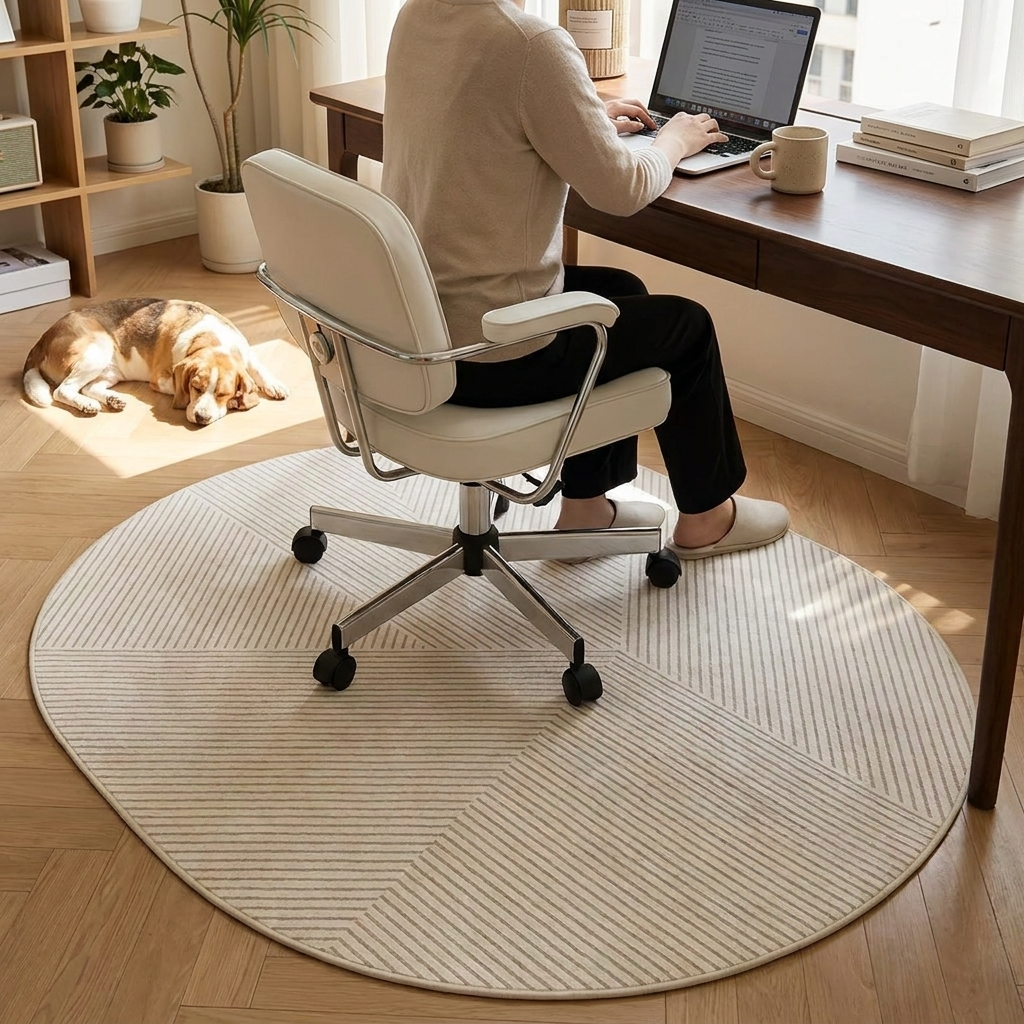 Sollievo Office Chair Floor Mat lifestyle