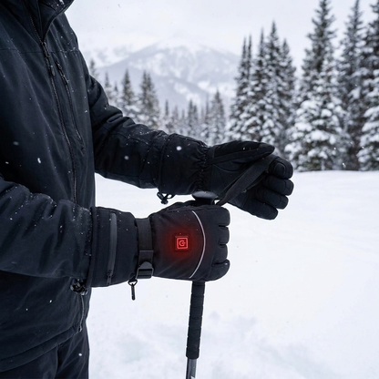 Sollievo Heated Motorcycle Gloves lifestyle