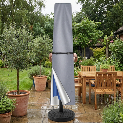 Sollievo Waterproof Parasol Cover with Telescopic Rod lifestyle
