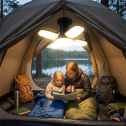 Sollievo Solar Folding Camping Lantern lifestyle