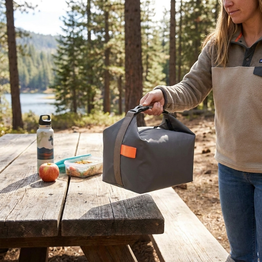 Sollievo Insulated Lunch Bag lifestyle