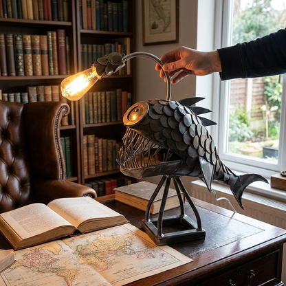 Sollievo Anglerfish Desk Lamp lifestyle