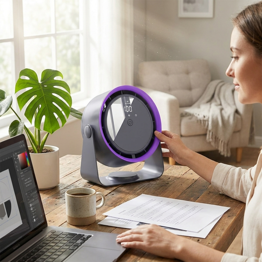 Sollievo Bladeless Portable Fan lifestyle