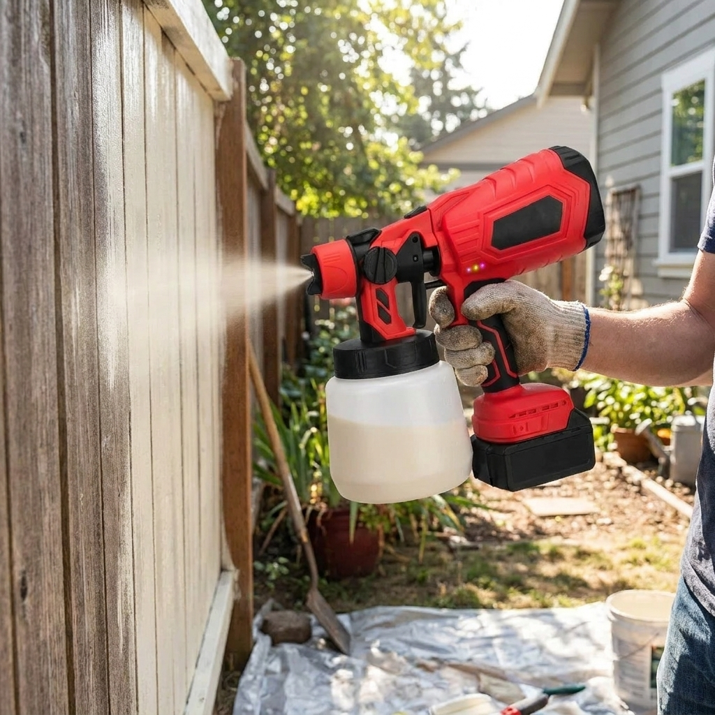 Sollievo Cordless Paint Sprayer lifestyle