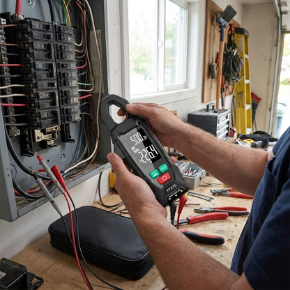 Sollievo AC/DC Clamp Meter lifestyle