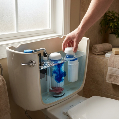 Sollievo Automatic Toilet Bowl Cleaner lifestyle