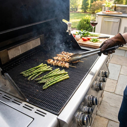 Sollievo Non-Stick BBQ Grill Mesh Mat