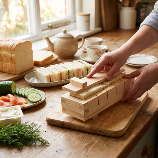 Sollievo Handcrafted Wooden Sushi Maker Press Mold