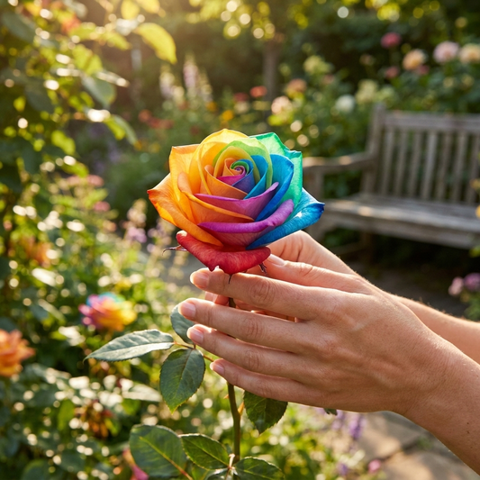 Sollievo Rainbow Rose Seeds