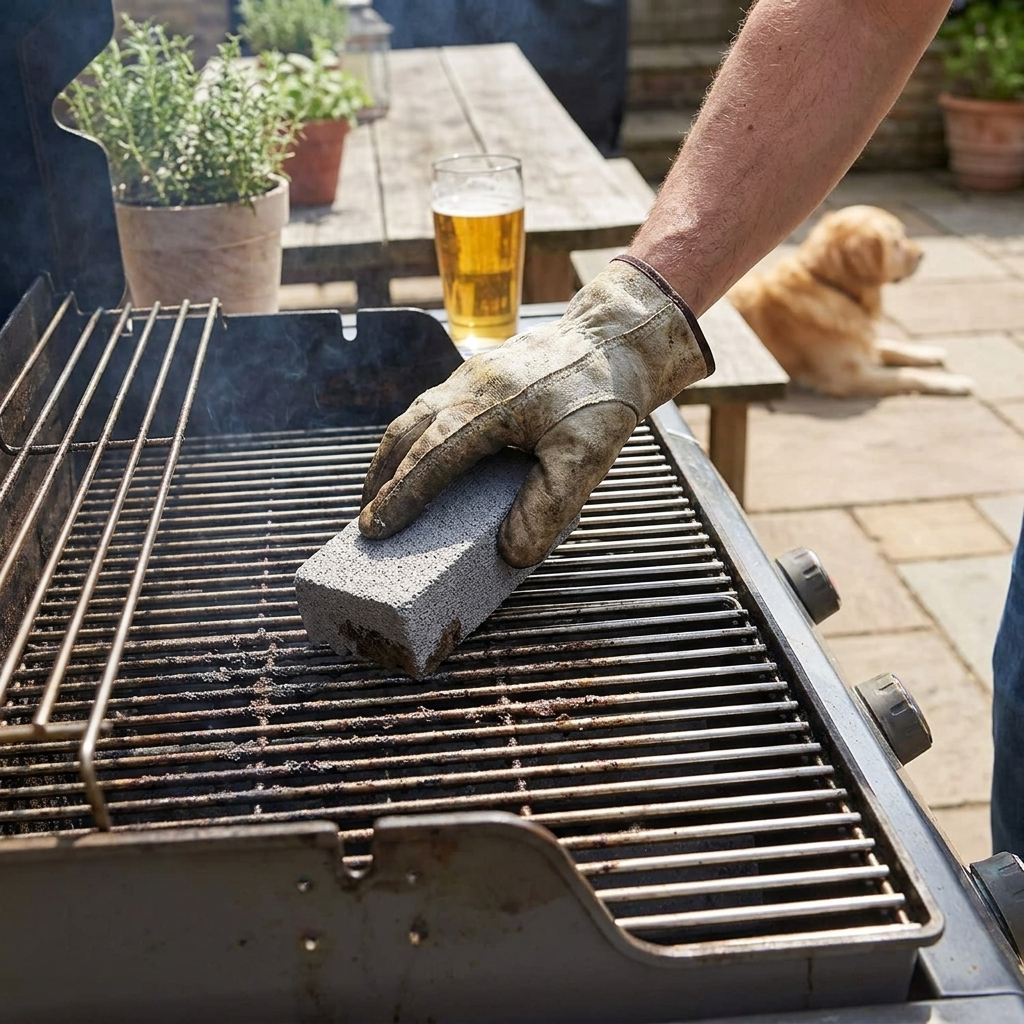 Sollievo Pumice Stone Grill Cleaning Brick for BBQ