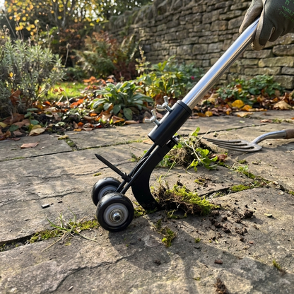 Sollievo Adjustable Weed Puller Tool for Garden Crevices