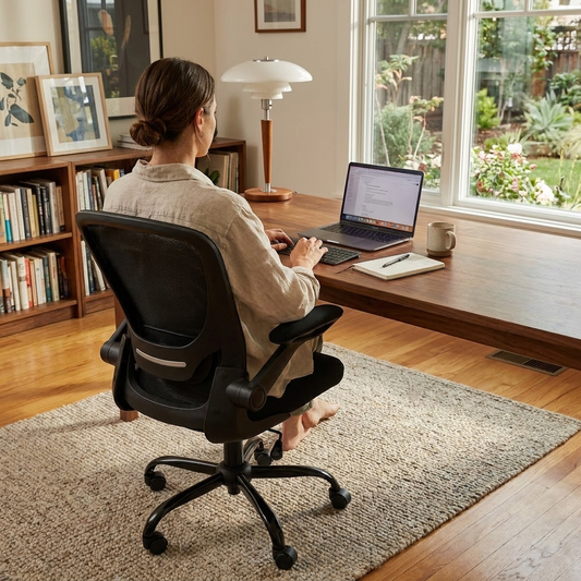 Sollievo Onyx Mesh Office Chair