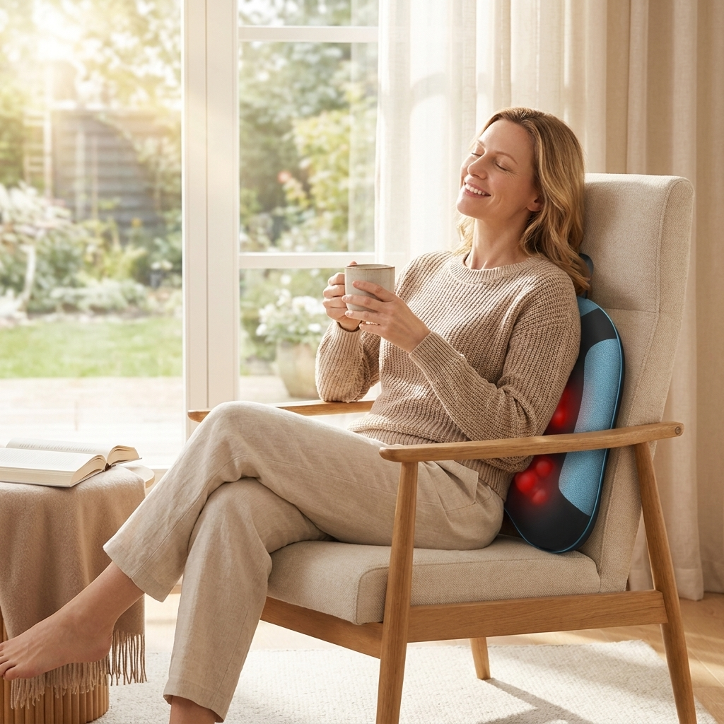 Cordless Lower Back Massager with Heat - 1508