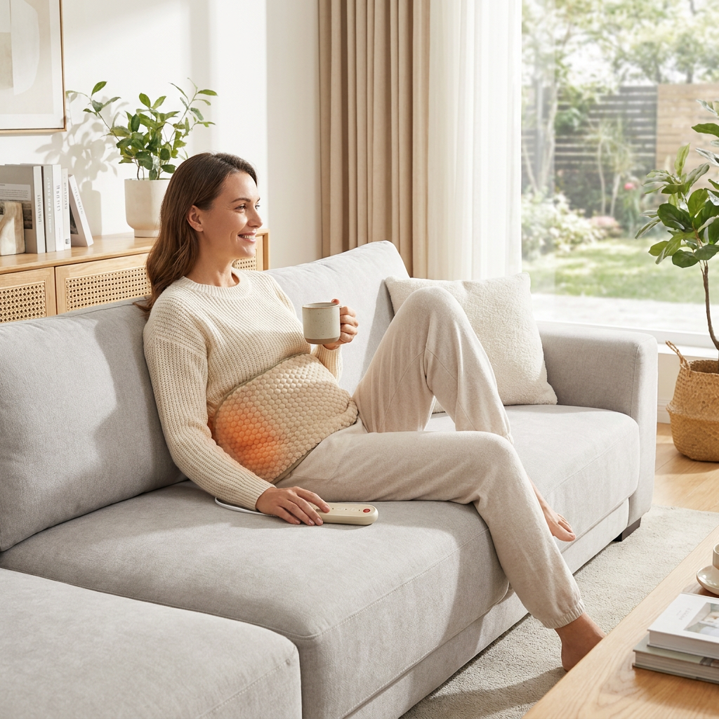 Plush Heating and Vibration Wrap