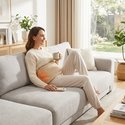 Plush Heating and Vibration Wrap