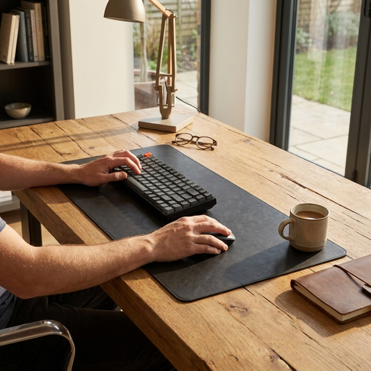 Minimalist Leather Desk Mat