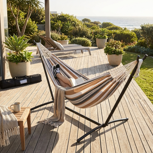 Heavy-Duty 9FT Hammock with Stand