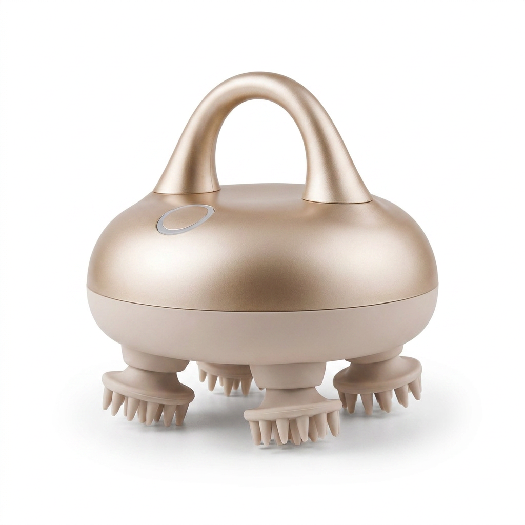 Cordless Scalp Massager - Gold