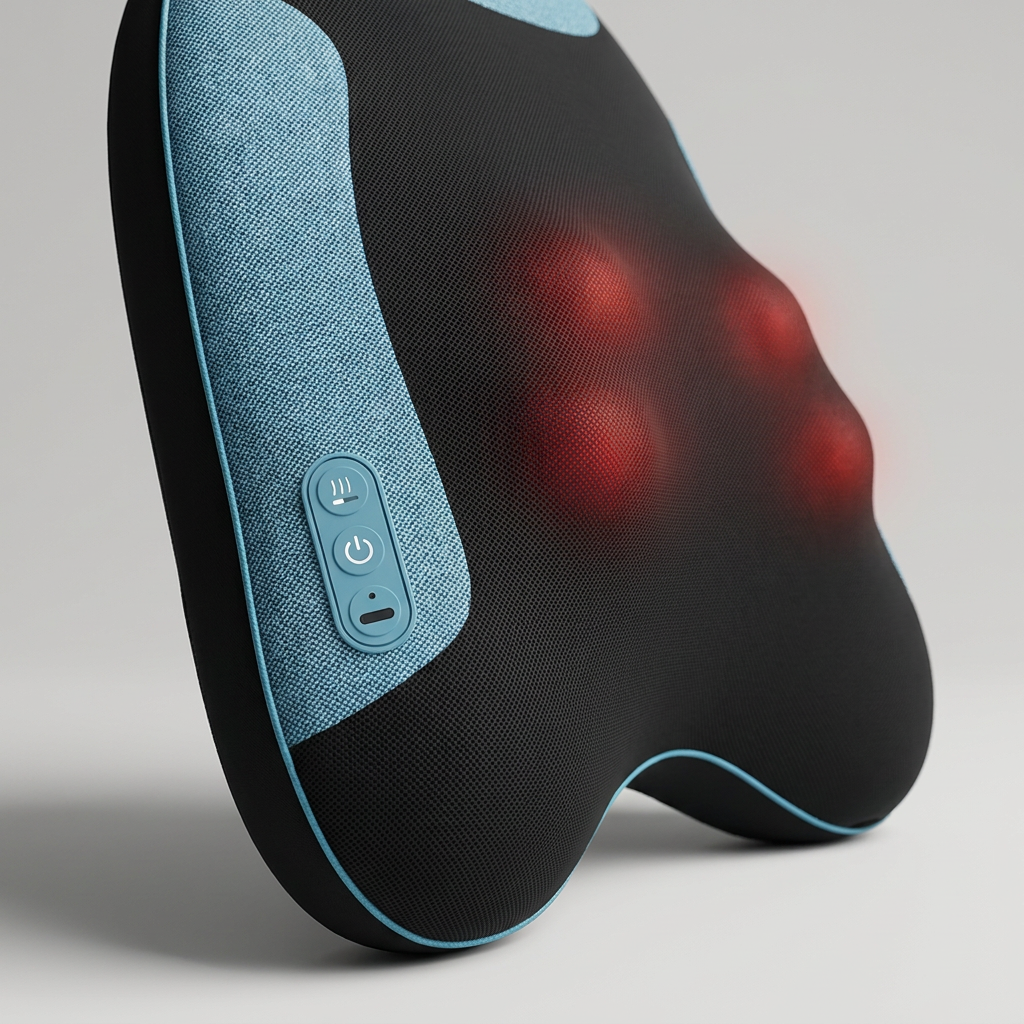 Cordless Lower Back Massager with Heat - detail view