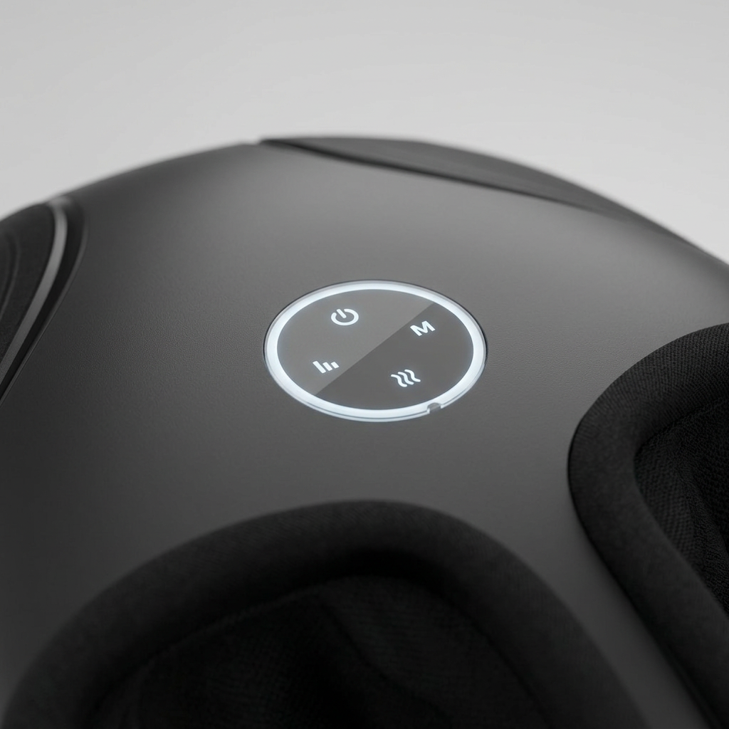 Sollievo Shiatsu Foot Massager, Control Panel Close-Up