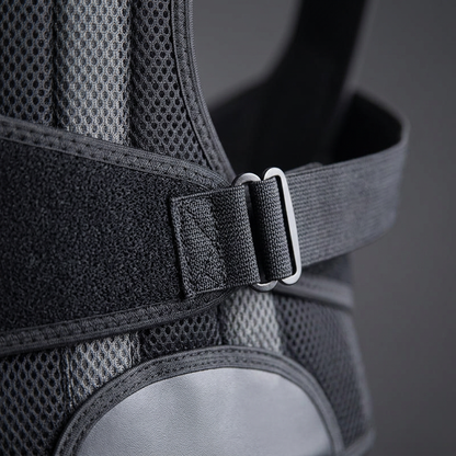 Sollievo Complete Back Care Support Brace, Strap and Material Detail