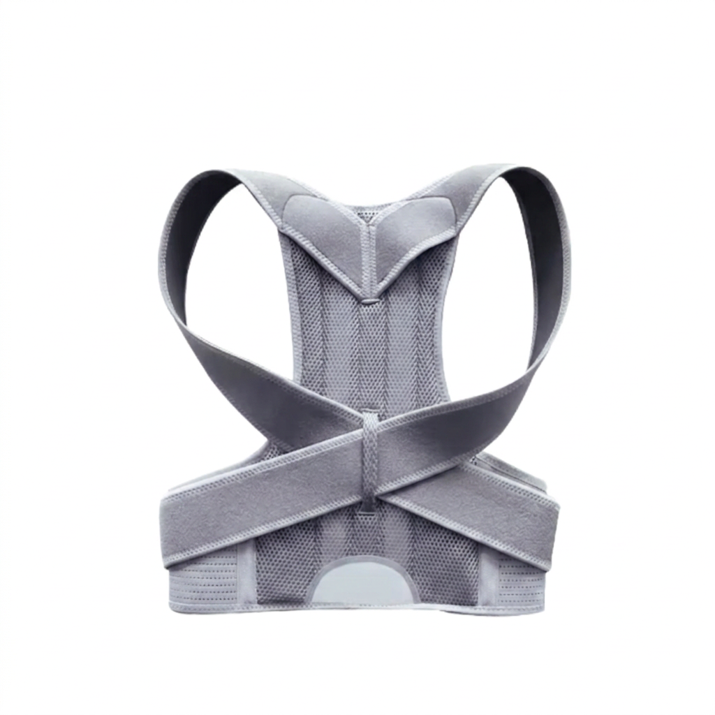 Sollievo Adjustable Comfort Vest, Grey, Studio Shot