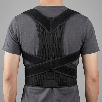 Sollievo Adjustable Comfort Vest, Back View With Strap System