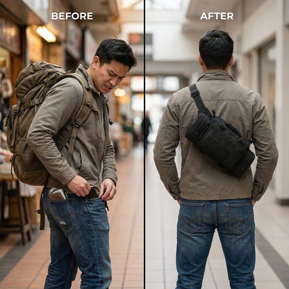 Sollievo Waist Bag - Before and After
