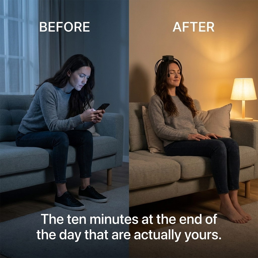 Sollievo Cordless Head Massager - Before and After