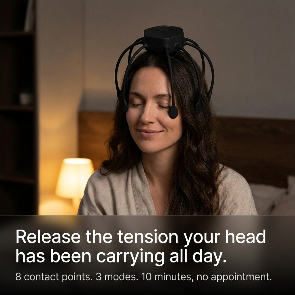 Sollievo Cordless Head Massager - Release the tension